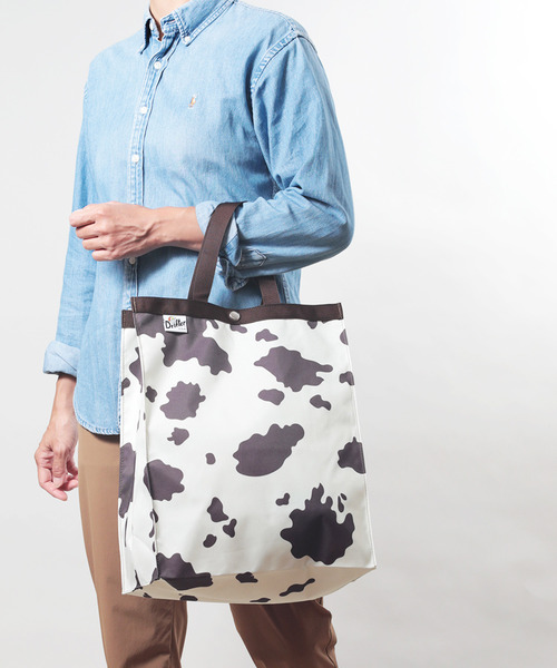 Drifter(ドリフター)の「PAPER BAG TOTE L/ペーパーバッグトート Lサイズ(トートバッグ・レディース・ブラック/ダークブラウン/グレー/タン/レオパード/グリーン系カモフラージュ/その他1/その他2/オレンジ/ケリー/ブラック系その他/ダークグリーン/ゼブラ/ブルー・FREE)」の11枚目の写真