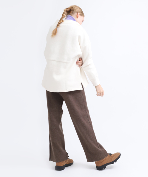 RNA-N(アールエヌエーエヌ)の「M1316 ハーフジップウォームプルオーバー(スウェット・レディース・オフホワイト/キャメル/ブラック・MEDIUM)」の20枚目の写真