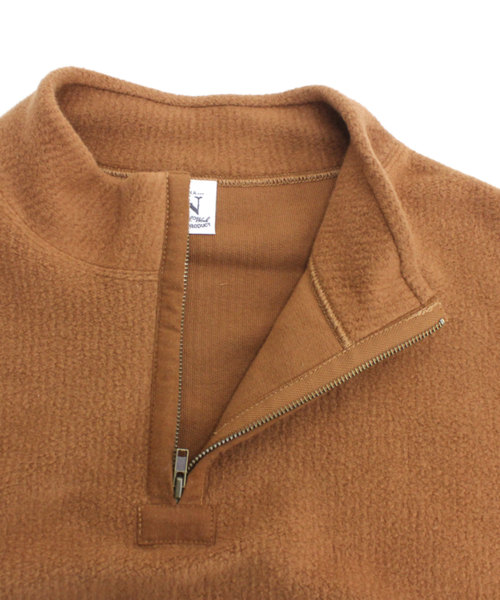 RNA-N(アールエヌエーエヌ)の「M1316 ハーフジップウォームプルオーバー(スウェット・レディース・オフホワイト/キャメル/ブラック・MEDIUM)」の10枚目の写真