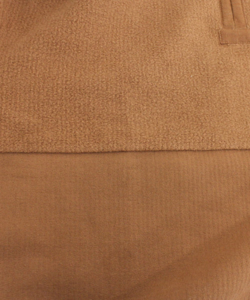 RNA-N(アールエヌエーエヌ)の「M1316 ハーフジップウォームプルオーバー(スウェット・レディース・オフホワイト/キャメル/ブラック・MEDIUM)」の19枚目の写真