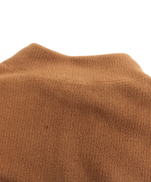 RNA-N(アールエヌエーエヌ)の「M1316 ハーフジップウォームプルオーバー(スウェット・レディース・オフホワイト/キャメル/ブラック・MEDIUM)」の16枚目の写真