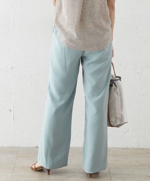 URBAN RESEARCH ROSSO（アーバンリサーチロッソ）の「『スタイリスト川上さやか×ROSSO』ベルト付きパンツ∴（その他パンツ・レディース・ブルー系その他/ピンク・36/38）」の22枚目の写真