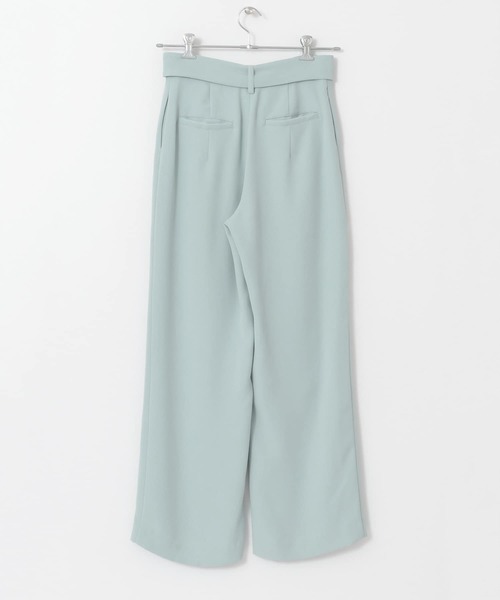 URBAN RESEARCH ROSSO（アーバンリサーチロッソ）の「『スタイリスト川上さやか×ROSSO』ベルト付きパンツ∴（その他パンツ・レディース・ブルー系その他/ピンク・36/38）」の5枚目の写真