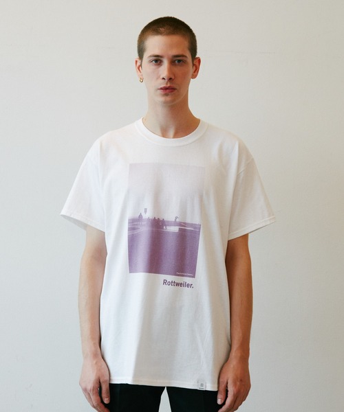 ROTTWEILER(ロットワイラー)の「Pastel Photo Tee(Tシャツ/カットソー)」|パープル