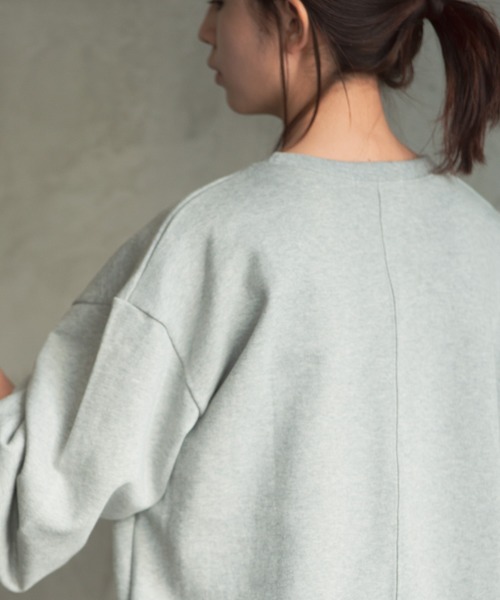 Aunt Marie's（アントマリーズ）の「AUNT MARIE'S バルーン袖スウェット（スウェット・レディース・ホワイト/グレー/モカ/ベージュ・FREE）」の21枚目の写真