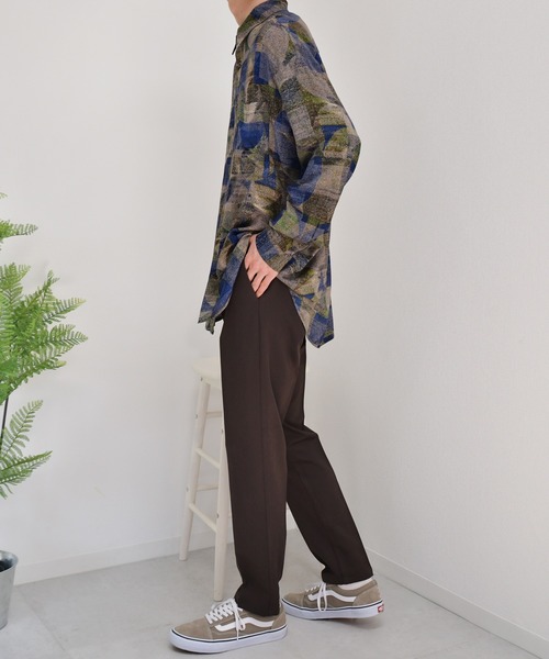 kutir(クティール)の「スキニースラックス(その他パンツ・メンズ・ブラック/ダークブラウン/ベージュ・SMALL/MEDIUM/LARGE)」の12枚目の写真