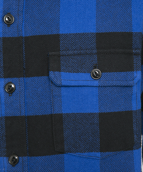 XLARGE（エクストララージ）の「L/S BUFFALO CHECK SHIRT（シャツ/ブラウス・メンズ・レッド/ホワイト/ブルー・SMALL/LARGE/MEDIUM/X-LARGE）」の13枚目の写真