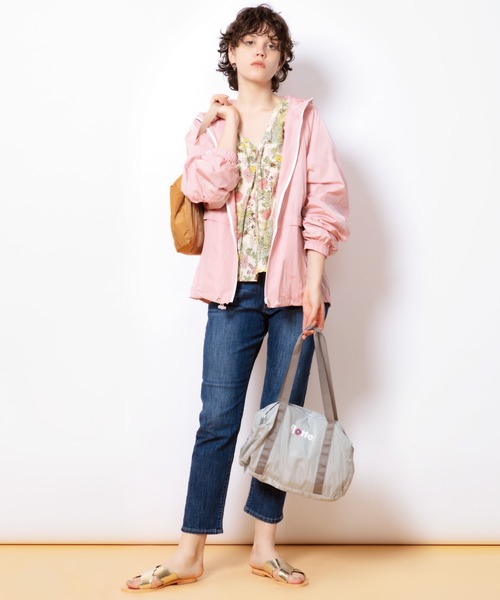 JETSET SOLO PLUS (ジェットセットソロプラス)の「防水 2WAYアノラックパーカー(その他アウター・レディース・ベージュ/グレー/ピンク・36)」の9枚目の写真