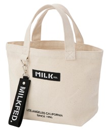 MILKFED.(~NtFh)BAR AND UNDER LOGO LUNCH TOTE /S LoX g[gobO/`obO(g[gobO)