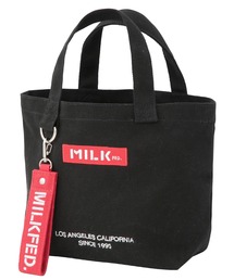 MILKFED. | BAR AND UNDER LOGO LUNCH TOTE(トートバッグ)