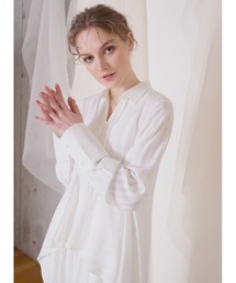 MIELI INVARIANT | イレギュラーラウンドブラウス(シャツ/ブラウス)