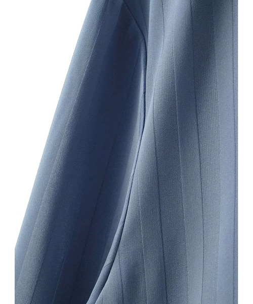 MIELI INVARIANT(ミエリインヴァリアント)の「イレギュラーラウンドブラウス(シャツ/ブラウス・レディース・ブルー/ホワイト・FREE)」の15枚目の写真