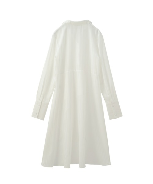 MIELI INVARIANT(ミエリインヴァリアント)の「イレギュラーラウンドブラウス(シャツ/ブラウス・レディース・ブルー/ホワイト・FREE)」の7枚目の写真