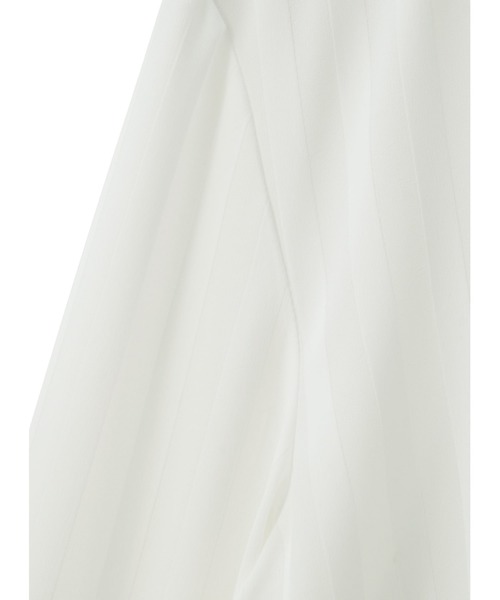 MIELI INVARIANT(ミエリインヴァリアント)の「イレギュラーラウンドブラウス(シャツ/ブラウス・レディース・ブルー/ホワイト・FREE)」の18枚目の写真