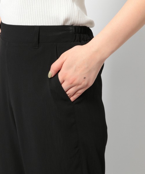 PAGEBOY(ページボーイ)の「シアーヨウリュウパンツ(その他パンツ・レディース・カーキ/パープル/ブラック/グレイッシュベージュ/ワインレッド・FREE)」の18枚目の写真