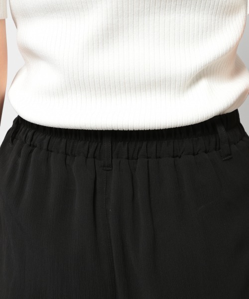 PAGEBOY(ページボーイ)の「シアーヨウリュウパンツ(その他パンツ・レディース・カーキ/パープル/ブラック/グレイッシュベージュ/ワインレッド・FREE)」の20枚目の写真