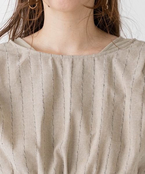 mystic（ミスティック）の「ビスチェ×ワンピース セット（ワンピース・レディース・ブラック/ベージュ/オフホワイト・FREE）」の9枚目の写真