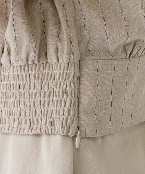 mystic（ミスティック）の「ビスチェ×ワンピース セット（ワンピース・レディース・ブラック/ベージュ/オフホワイト・FREE）」の11枚目の写真