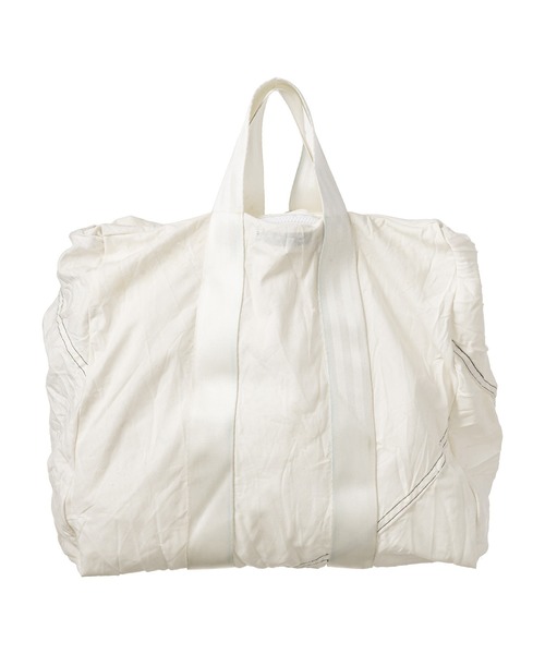 PUEBCO（プエブコ）の「VINTAGE PARACHUTE TOTE BAG（トートバッグ・メンズ・ホワイト×グリーン/ホワイト×ホワイト・ONE SIZE）」の5枚目の写真