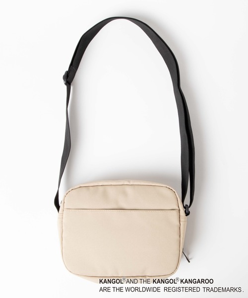 KANGOL（カンゴール）の「∴WEGO/KANGOL 別注メッシュショルダーバッグ（ショルダーバッグ・メンズ・ベージュ/ブラック・FREE）」の13枚目の写真