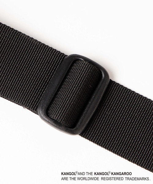 KANGOL（カンゴール）の「∴WEGO/KANGOL 別注メッシュショルダーバッグ（ショルダーバッグ・メンズ・ベージュ/ブラック・FREE）」の8枚目の写真