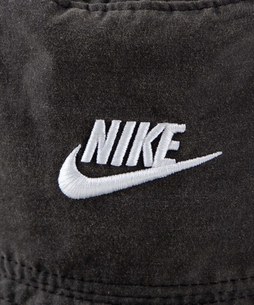 NIKE（ナイキ）の「WEGO/NIKE BUCKET CAP WASHED（ハット・メンズ・ブラック・FREE）」の4枚目の写真