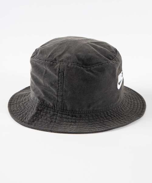 NIKE（ナイキ）の「WEGO/NIKE BUCKET CAP WASHED（ハット・メンズ・ブラック・FREE）」の5枚目の写真