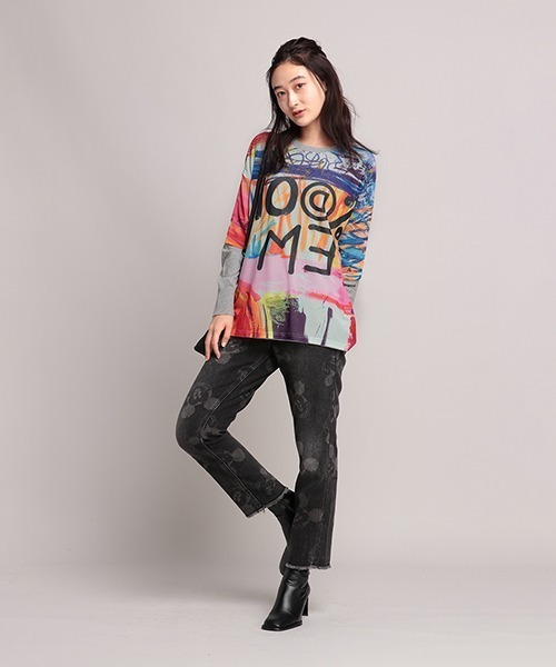 Desigual(デシグアル)の「ライトゲージプルオーバー HAMILTON(ニット/セーター・レディース・ブラック・2L/L/M/S)」の10枚目の写真