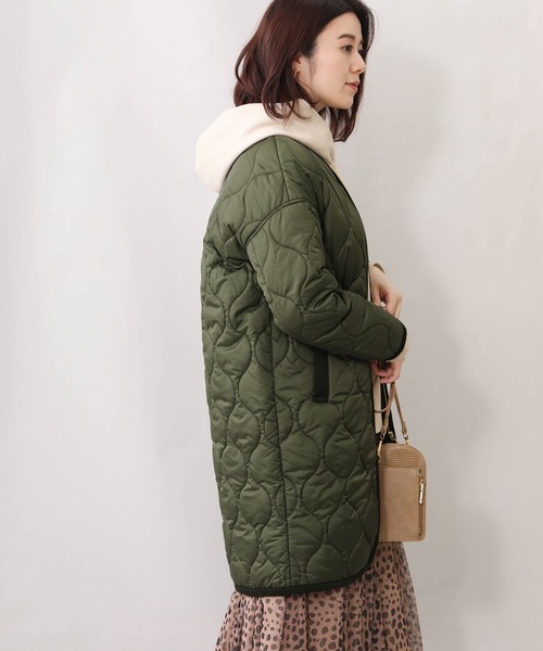 2way reversible quilting boa jacket / 2wayリバーシブル