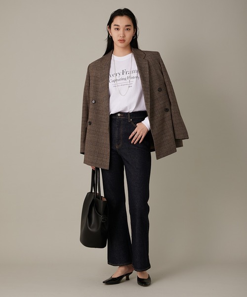 ADAM ET ROPE'（アダムエロペ）の「【Roberta Bayley】ロングTシャツ（Tシャツ/カットソー・レディース・ホワイト/ホワイト系その他・FREE）」の3枚目の写真