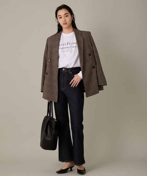 ADAM ET ROPE'（アダムエロペ）の「【Roberta Bayley】ロングTシャツ（Tシャツ/カットソー・レディース・ホワイト/ホワイト系その他・FREE）」の12枚目の写真