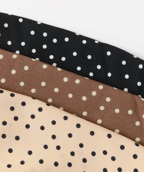 Research アーバンリサーチ のファッション Urban ネックギャザードットワンピース ワンピース Urban ワンピース セール