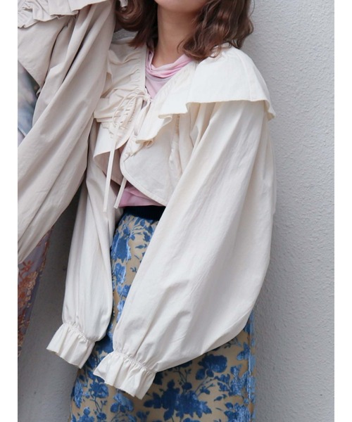 セール フリルボリュームスリーブボレロ カーディガン ボレロ Merry Jenny メリージェニー のファッション通販 Zozotown