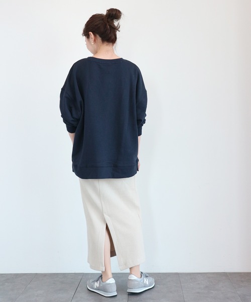 AMERICAN HOLIC(アメリカンホリック)の「リブタイトスカート *●(スカート・レディース・チャコールグレー/モカ/ライトベージュ・LARGE/MEDIUM)」の7枚目の写真