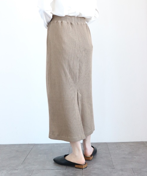 AMERICAN HOLIC(アメリカンホリック)の「リブタイトスカート *●(スカート・レディース・チャコールグレー/モカ/ライトベージュ・LARGE/MEDIUM)」の10枚目の写真