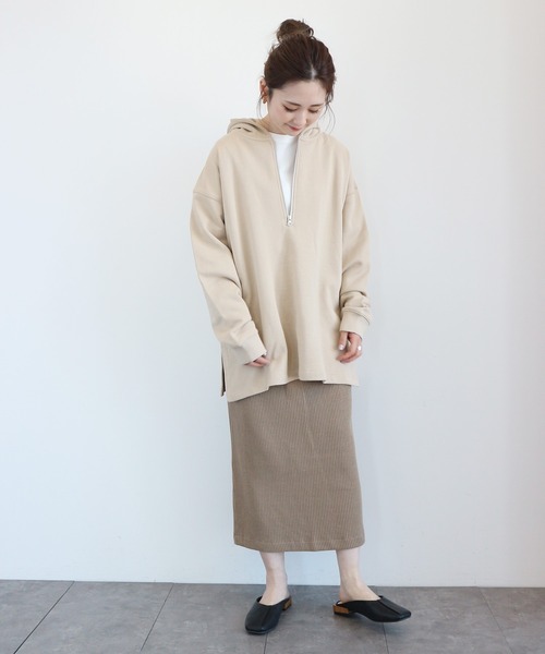 AMERICAN HOLIC(アメリカンホリック)の「リブタイトスカート *●(スカート・レディース・チャコールグレー/モカ/ライトベージュ・LARGE/MEDIUM)」の13枚目の写真