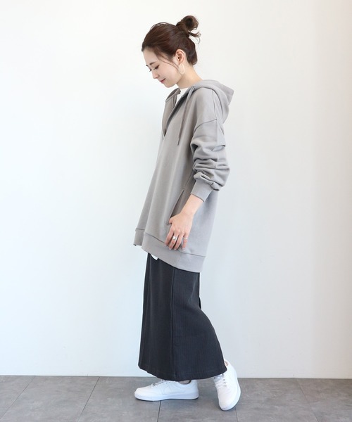 AMERICAN HOLIC(アメリカンホリック)の「リブタイトスカート *●(スカート・レディース・チャコールグレー/モカ/ライトベージュ・LARGE/MEDIUM)」の15枚目の写真