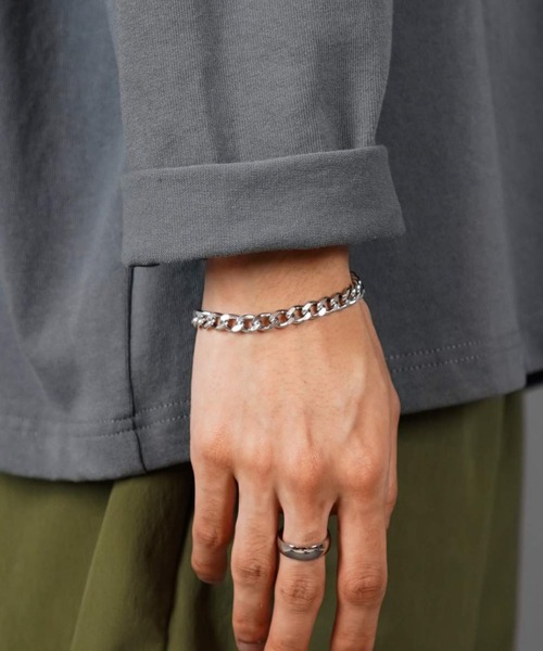 LION HEART（ライオンハート）の「【限定展開】“LH-1”ウェアラブルブレスレット/サージカルステンレス（金属アレルギー対応）【LION HEART / ライオンハート】（ブレスレット・メンズ・A/B/C/D/E・ONE SIZE）」の5枚目の写真