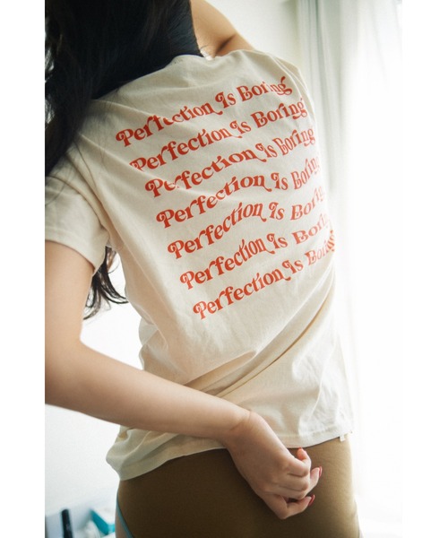 STOCK（ストック）の「I LOVE YOU MORE TEE（Tシャツ/カットソー・レディース・キナリ・S/XL）」の21枚目の写真