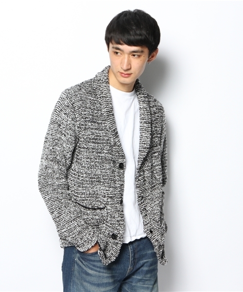 VENCEEXCHANGE(ヴァンスエクスチェンジ)の「ボアモールショールCD(カーディガン/ボレロ・メンズ・ロイヤルブルー/シルバー/ブラック・LARGE/SMALL/MEDIUM)」の7枚目の写真