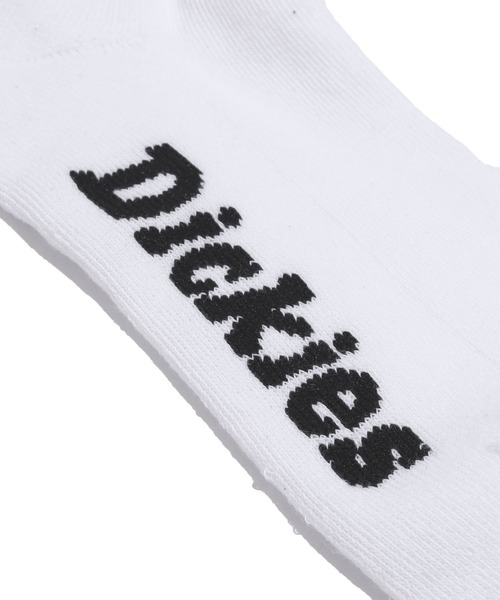 Dickies（ディッキーズ）の「Dickies/ディッキーズ DK 3P ロゴ刺繍底パイル 靴下 ソックス 3足セット 2026年春夏　再入荷（ソックス/靴下・メンズ・ホワイト/ブラック・25-27CM）」の4枚目の写真