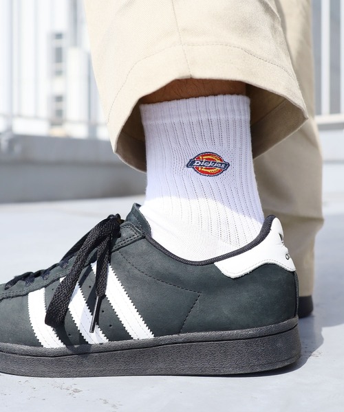 Dickies（ディッキーズ）の「Dickies/ディッキーズ DK 3P ロゴ刺繍底パイル 靴下 ソックス 3足セット 2026年春夏　再入荷（ソックス/靴下・メンズ・ホワイト/ブラック・25-27CM）」の9枚目の写真