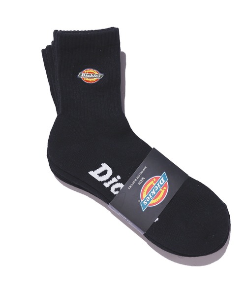 Dickies（ディッキーズ）の「Dickies/ディッキーズ DK 3P ロゴ刺繍底パイル 靴下 ソックス 3足セット 2026年春夏　再入荷（ソックス/靴下・メンズ・ホワイト/ブラック・25-27CM）」の12枚目の写真