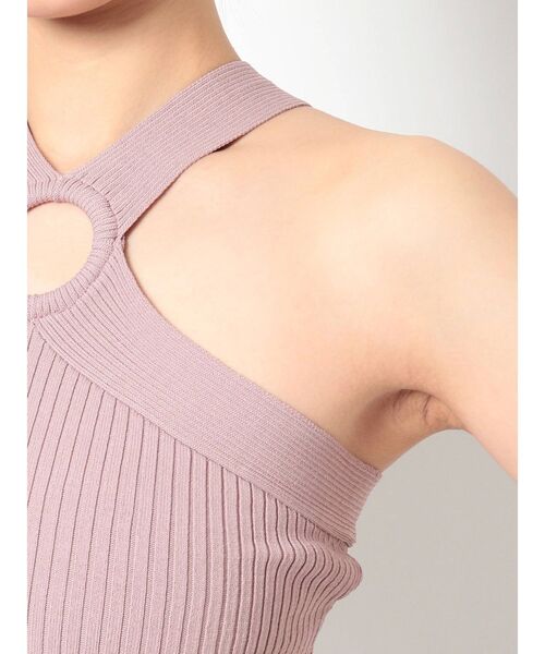 GYDA（ジェイダ）の「サークルクロスニット TOPS（タンクトップ