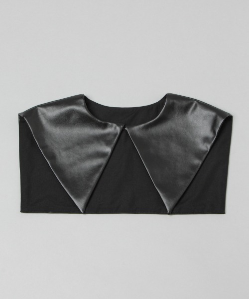 HARE(ハレ)の「シンセティックレザーツケエリ(HARE)(付け襟・レディース・ブラック/ブラック系その他・FREE)」の16枚目の写真