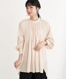 earth music&ecology | バックリボンギャザーチュニック ＊(Tシャツ/カットソー)