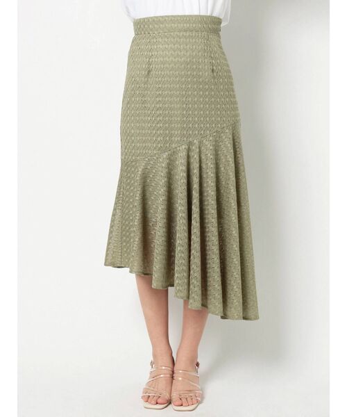 dazzlin（ダズリン）の「スロープラインレーススカート（スカート・レディース・ブラック/グレー/オフホワイト/グリーン・FREE）」の19枚目の写真