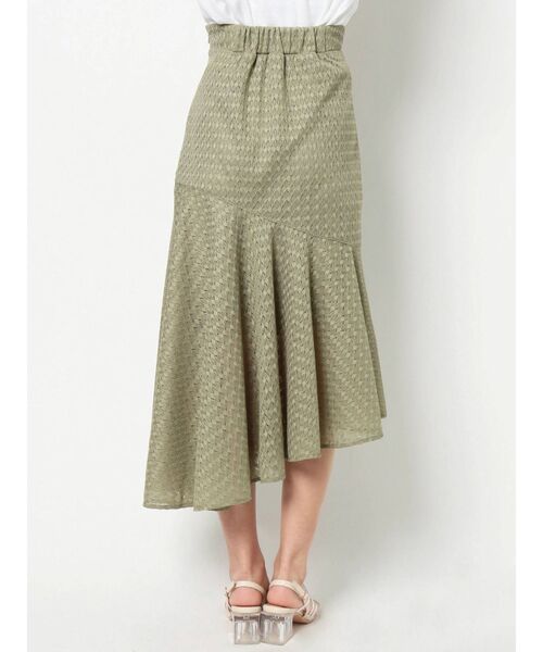 dazzlin（ダズリン）の「スロープラインレーススカート（スカート・レディース・ブラック/グレー/オフホワイト/グリーン・FREE）」の21枚目の写真