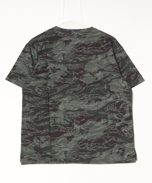 DOUBLE STEAL（ダブルスティール）の「Camo Outline Logo Tシャツ（Tシャツ/カットソー・メンズ・カモフラージュ・MEDIUM/LARGE/X-LARGE）」の3枚目の写真