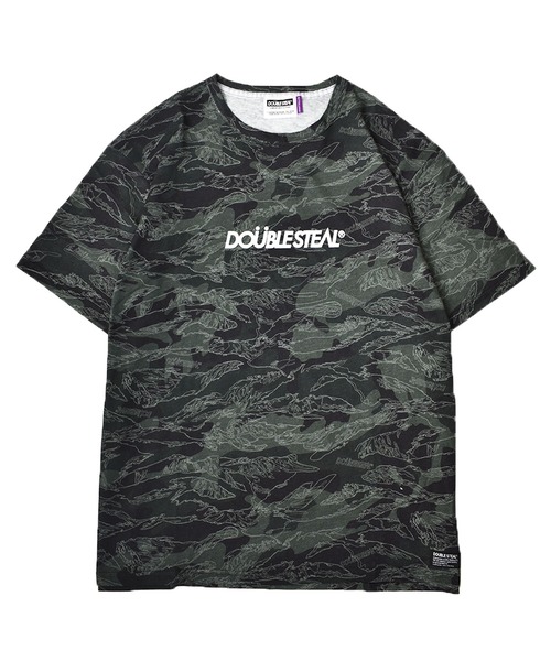 Camo Outline Logo Tシャツ（Tシャツ/カットソー）｜DOUBLE STEAL（ダブルスティール）